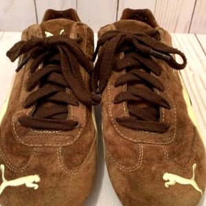 Puma speedcat brown women sneakers size 9.